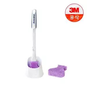 쓰리엠 3M크린스틱 베이킹소다 변기청소 핸들+캐디+리필2입