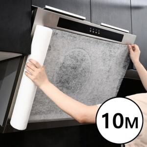 주방후드필터 46cm 10M 잘라쓰는 가스레인지 환풍기 후드필터 미세먼지 거름망 부직포 커버망 배기구 모터보호 기름때차단망 간편한 설치 유지보수