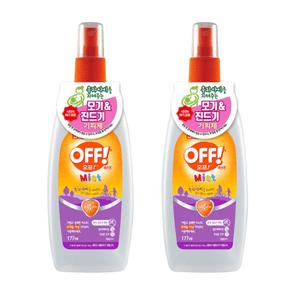 오프 모기기피제 키즈용 미스트 177ml 2개