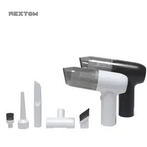 넥스톰 차량용 가정용 핸디형 파워풀 무선 청소기 휴대용 미니 화이트 블랙 NXT500PLUS 에어건 2in1