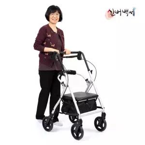 노인 보행 보조기 DH-365 어르신 할머니 노인 유모차 보행기 워커 실버카 보행차