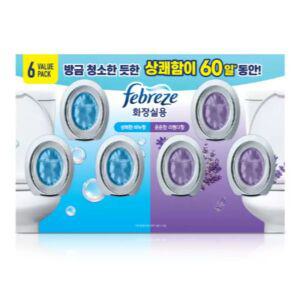페브리즈 화장실비치형 6.3ml x 6ea 방향제 코스트코