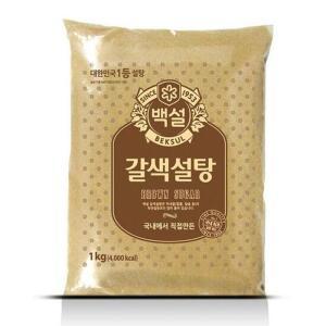 [XB836LO0_48]CJ 갈색설탕 1Kg 간장 자일로스설탕 소금