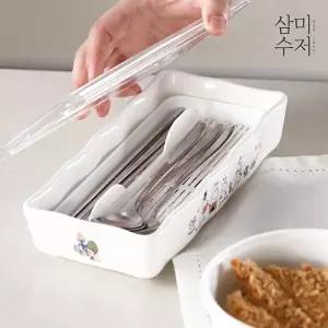 [왓이즈망고]무민 더키친 직사각수저통