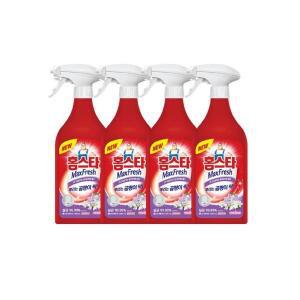 홈스타 맥스프레쉬 뿌리는 곰팡이 싹 500ml x 4개 편리한 깨끗한 청소 욕실 주방 세제