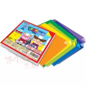 ELIS 20색100P 케이스 양면 색종이 유아종이접기 종이접기재료 어린이집비품