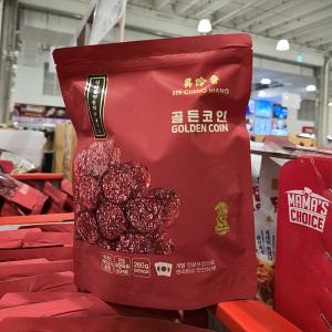 비첸향 골든코인 260g / 직화육포 동전육포