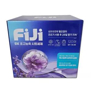 피지 시트세제 120매 종이세제 대용량 세탁 일반드럼 겸용