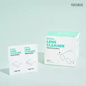 [닥터퓨리] 렌즈클리너 일회용 티슈 100매