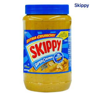 Skippy 스키피 크런치 땅콩버터 1.36kg/잼/스프레드/피넛/대용량