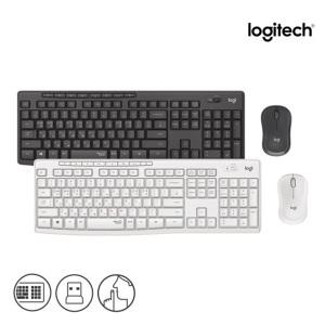 로지텍 코리아 정품 MK295 SILENT 무소음 무선 키보드 마우스 세트