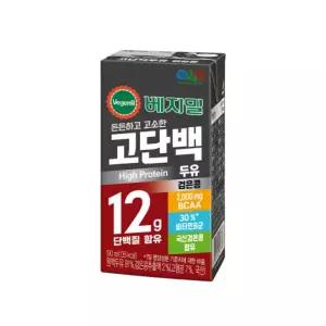 정식품 베지밀 고단백 두유 검은콩 190ml 24팩