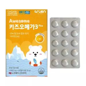 어썸키즈 키즈 오메가3 플러스 1680mg x 30개입 1개 / 써클