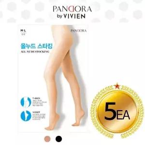 [비비안](남영비비안) PH3516 15D 올누드 스타킹 x5 (살구,블랙/M-L)