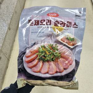 사세 훈제오리 슬라이스 800g