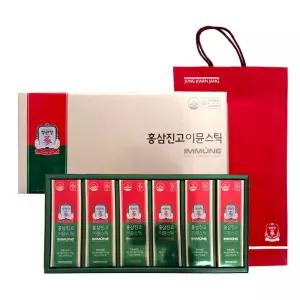 정관장 홍삼진고 이뮨스틱 10g x 30포 홍삼 농축액 선물세트 (쇼핑백 포함)