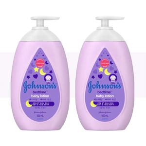 존슨즈 베드타임 로션 500ml 2개 산뜻한 보습