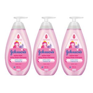 존슨즈 액티브 키즈 샤이니 샴푸 500ml X3개