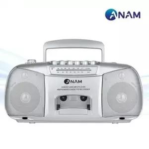 아남 포터블 카세트 PA-711 테이프/usb 재생 라디오