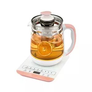 크루거 krk-1820t 더글라스 무선 전기 티포트 1.8L 타이머 보온포트 티메이커 전기주전자