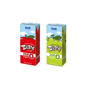 매일 피크닉 제로 200ml 사과24팩+청포도24팩/무료배송