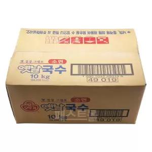 오뚜기 옛날 국수 소면 10Kg 대용량
