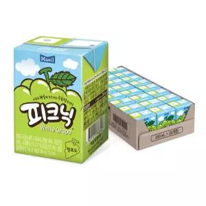 매일유업 피크닉 청포도 200ml 24입