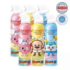 [보리보리/브리엘]브레드이발소 버블클렌저 200ml 6종