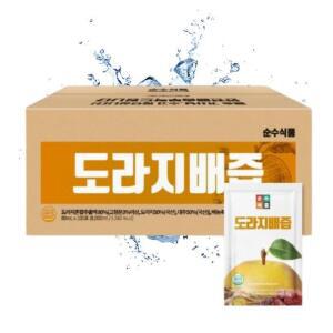 [순수식품] 순수식품 도라지배즙 80ml x 100개입 TB