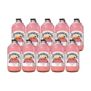 분다버그 핑크 그레이프 프루트 375ml (10개) 자연 발효 칵테일 모히또 프리미엄