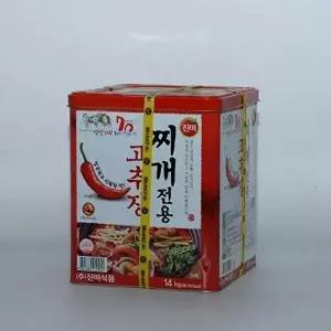 [셀러허브 패션][JHO01202_52ER]진미 고추장 참그루 찌개 말통 14kg