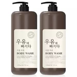 (총 3L)  초대용량 곡물 바디워시 1500ml 2개 / 고보습 단백질 추출물