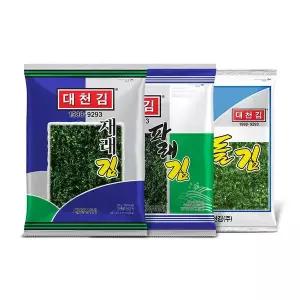 [보리보리/대천김]대천김 재래김/파래김/돌김 20봉(10봉 x 2세트)