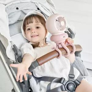 프롬비 베베쿨 문어발 자동회전 유모차선풍기 FG260 유모차용품