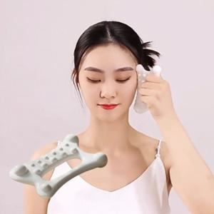 작은얼굴만들기 빗 두피 괄사 마사지 림프 순환 바디 얼굴 마사지기 머리 지압 두피 도구