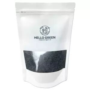 헬로우그린 국내산 볶은 검은깨 분말 가루 250g(팩) 국산 흑임자 100%