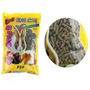 리빙지인 초식동물사료 큰토끼용 730G 건초사료 건초