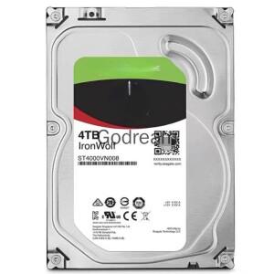Qunhui NAS 스토리지 서버 엔터프라이즈 어레이 하드 디스크 Seagate 3.5 인치 4T ST4000VN008