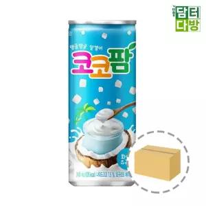해태음료 코코팜 화이트 요구르트 240ml (30캔)/코코팜캔/요구르트맛음료수/알로에음료/캔음료수/과일음료