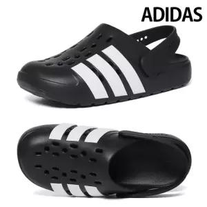 아디다스 ADIDAS 아딜렛 클로그 샌들 슬리퍼 블랙 JQ8058
