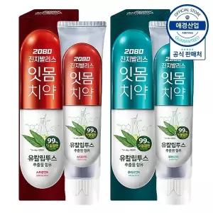 [2080][애경] 2080 진지발리스 유칼립투스 치약 150g x10개