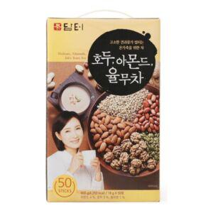 담터 호두 아몬드 율무차 분말스틱 18g X 50T 간단아침식사 영양분 선식 율무티 아침 거르지마세요 전통차 건강차 하루한잔으로 필수영양분 보충 건강
