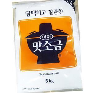 대상 중간입자 맛소금 5K 업소용 소금 양념