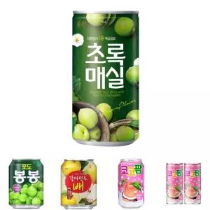 웅진 초록매실 180mlx30캔/과즙/음료/캔음료수/과일/드링크/쥬스/업소용/음료수/단체/캔매실/주스/매실