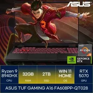 ASUS TUF GAMING A16 FA608PP-QT028 (RAM 32GB_SSD 2TB_WIN11)_마우스+장패드증정 AN