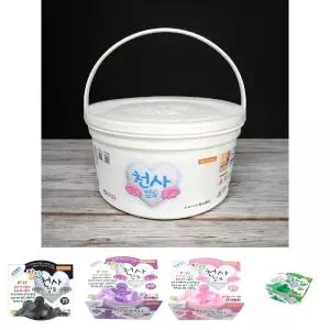 점토놀이 천사점토 벌크 350g 1개 미니어쳐 만들기/공예/공작/대용량/점토/촉감/놀이/어린이/어린이날/유아