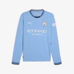 [푸마] 국내매장판 맨시티 FC 홈 저지 레플리카 긴팔 티셔츠 775076-01
