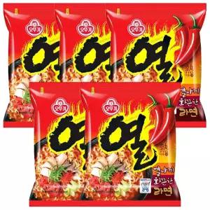 오뚜기 열라면×5개