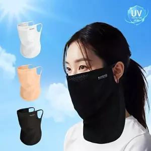 [인콘트로]이지 쿨 페이스커버 자외선차단 안면 얼굴 햇빛가리개 마스크