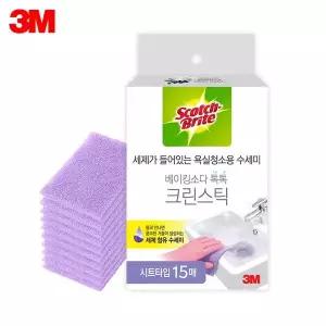 쓰리엠 3M 베이킹소다 크린스틱 83468 시트 타입 15개입